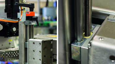 Höhenverstellung Vorschrumpfung drylin SLW-1040